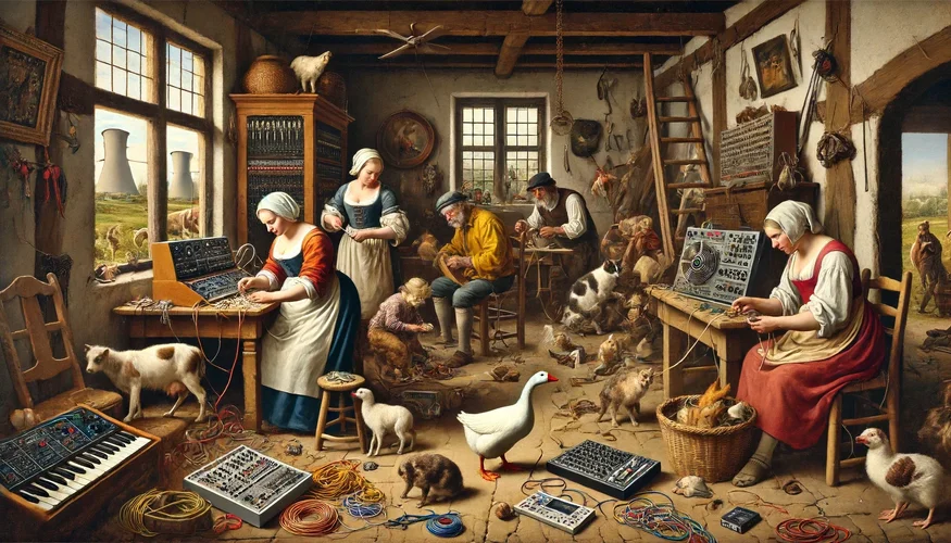 DALL·E 2024-06-15 23.19.24 - A painting in 16th century Renaissance style depicting a Flemish ...png