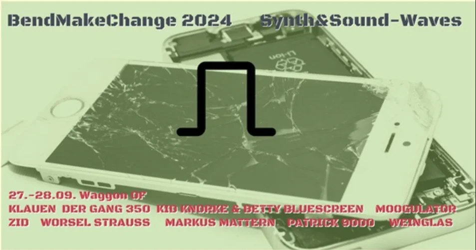 28. 9. 2024 Offenbach (F), BentMakeChange: Kid Knorke & Betty Bluescreen, Moogulator @ Waggon, 20:00 Live