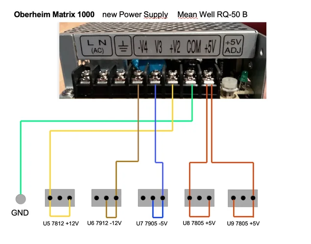 Oberheim Matrix 1000. new Power Supply.webp