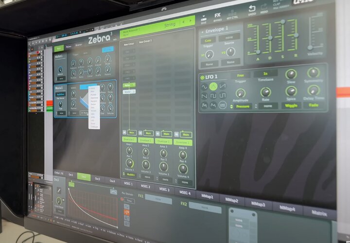 u-he Zebra 3 - Modeling, LFO Modulatoren, Rausch/Puls-Generatoren, und vieles mehr (plus 4 Zebraletten eingebaut)