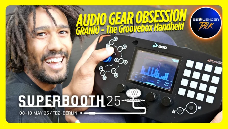 Audio Gear Obsession "Granio" Handheld 8-Spur-Groovebox / Sampler