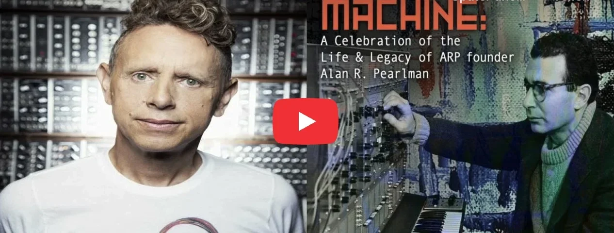 Martin Gore und seine drei ARP2600 - Song "Kino" für Alan R. Pearlman