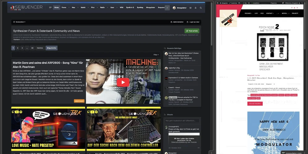 Browser Split View - Zwei Sites auf einmal ansehen & vergleichen
