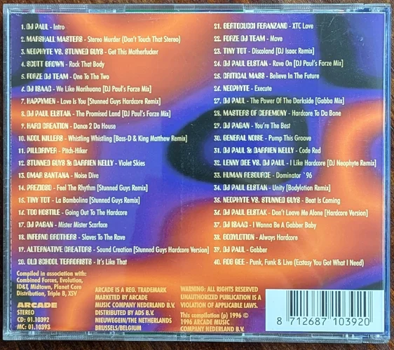 [ARC 01.10392] DJ Paul - DJ Paul's Year MIX '96 CoverBack.webp