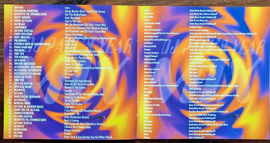 [ARC 01.10392] DJ Paul - DJ Paul's Year MIX '96 Booklet1.webp