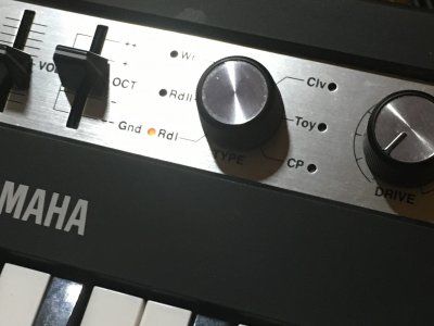 Yamaha Reface CP - Modifikation für einfacheren Zugriff auf den