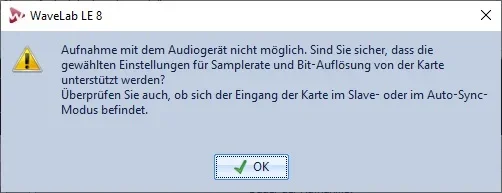 Wavelab 8 LE Fehlermeldung Realtek ALC 887 als Input Karte von Sub 3+4 Out von MX4224 A.jpg Wavelab 8 LE Fehlermeldung Realtek ALC 887 als Input Karte von Sub 3+4 Out von MX4224 A.jpg