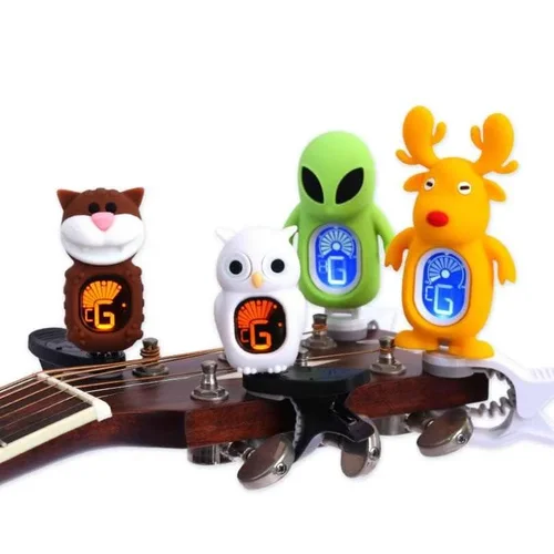 Cartoon-animal-silica-gel-guitar-tuner-cartoon-chromatic-Ukulele-bass-guitar-violin-adjustmen...webp