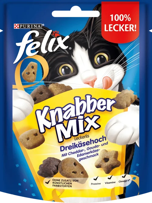 felix-snack-fuer-katzen-knabbermix-dreikaesehoch.png