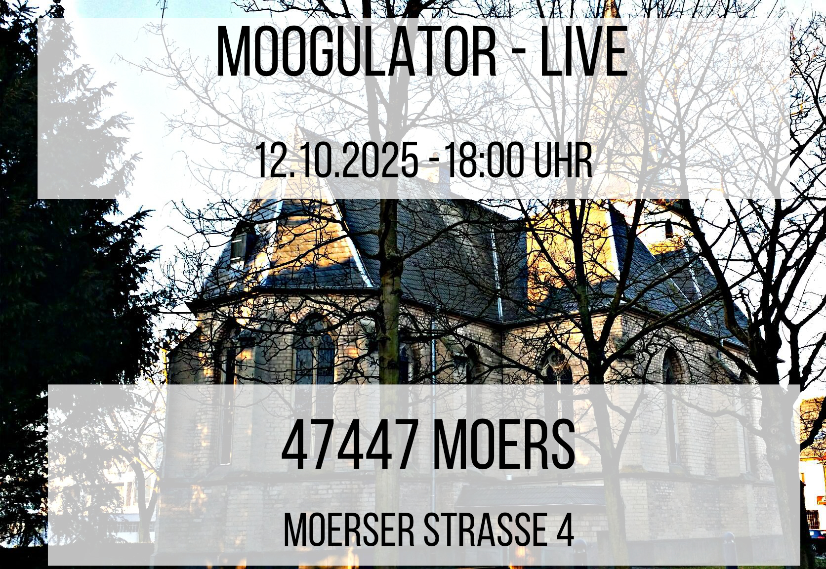 Moogulator in Moers Kapellen Kirchen Moogulator in Moers Kapellen Kirchen