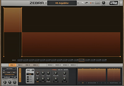 Oscillator Editor Oscillator Editor