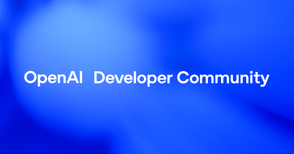 community.openai.com