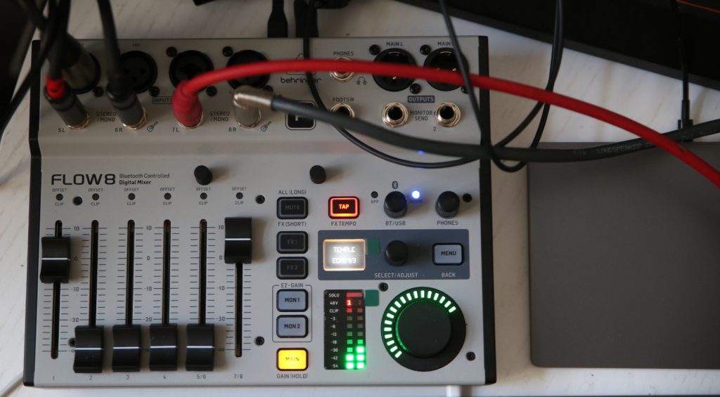 Behringer Flow8 DigiPult Angecheckt Behringer Flow8 DigiPult Angecheckt